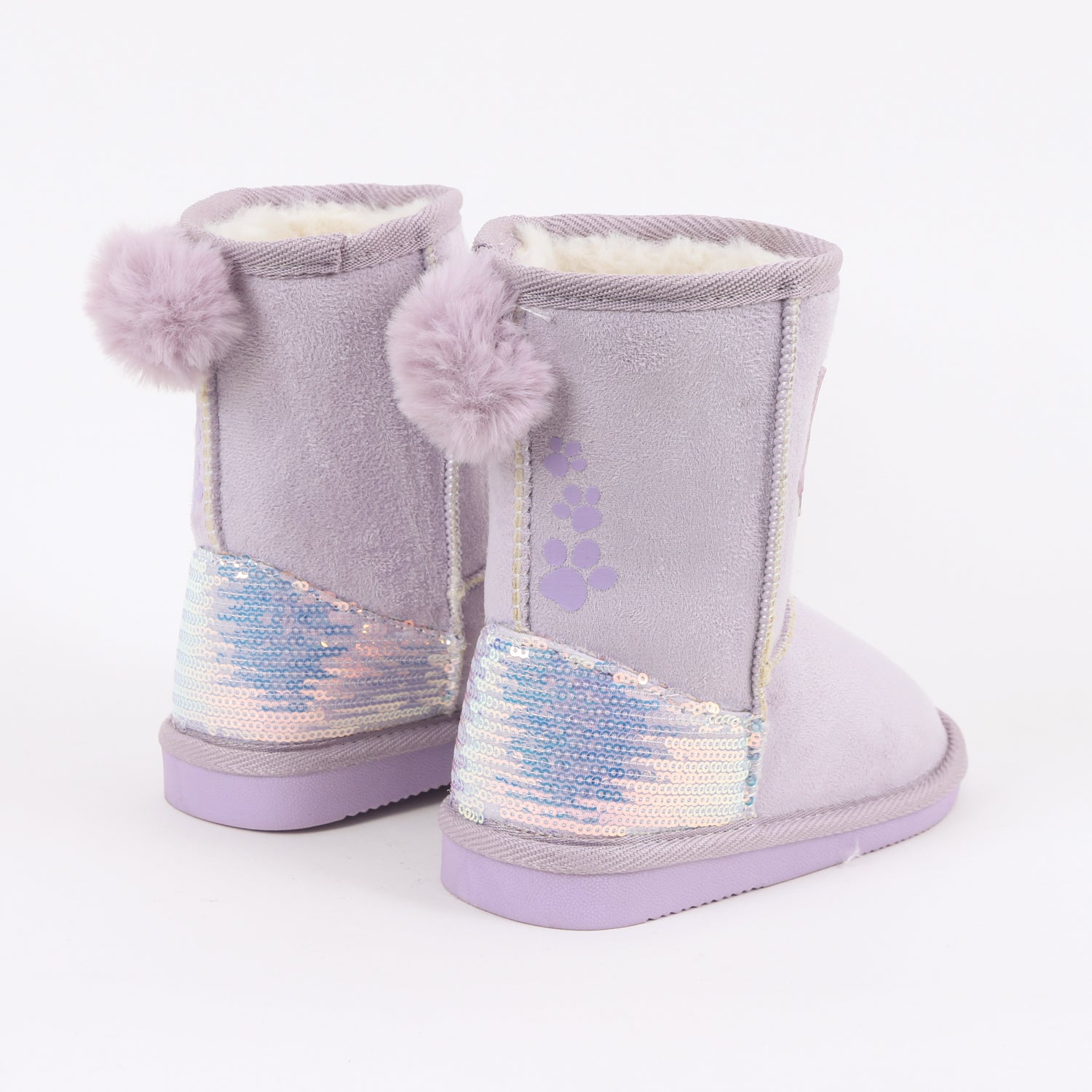 Bota Niña Chiporro Lentejuelas Skye Morado Paw Patrol - Botas y Botines Chile | The Brands Club cl
