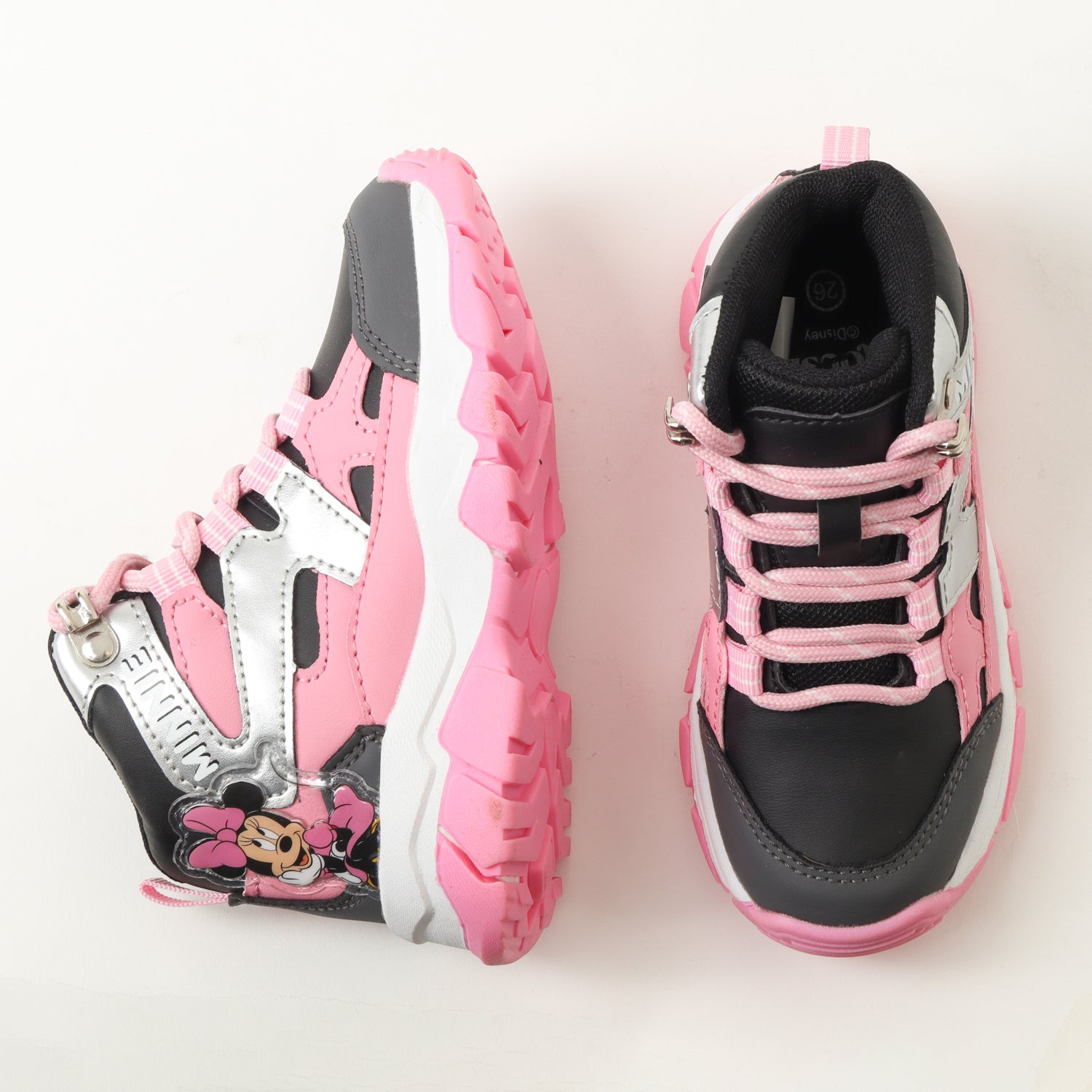 Botin Trekking Niña Minnie Sitting Rosado Disney