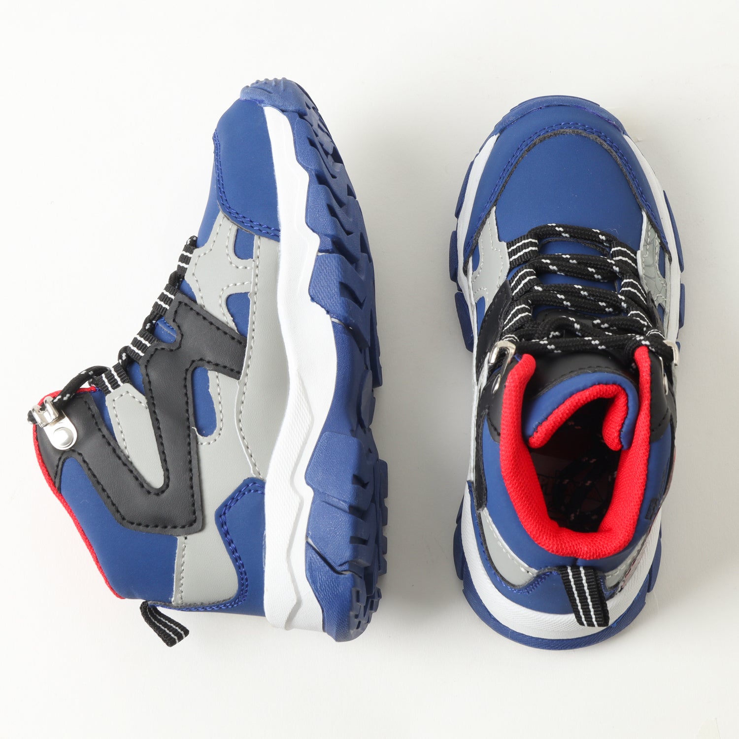 Botin Trekking Niño Spiderman Pose Azul Marvel