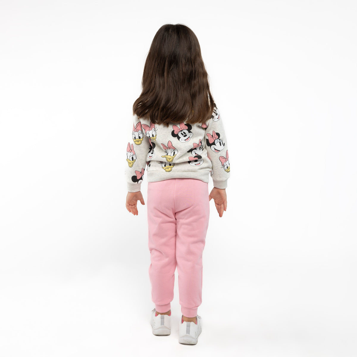 Buzo Niña Full Print Minnie Rosado Disney