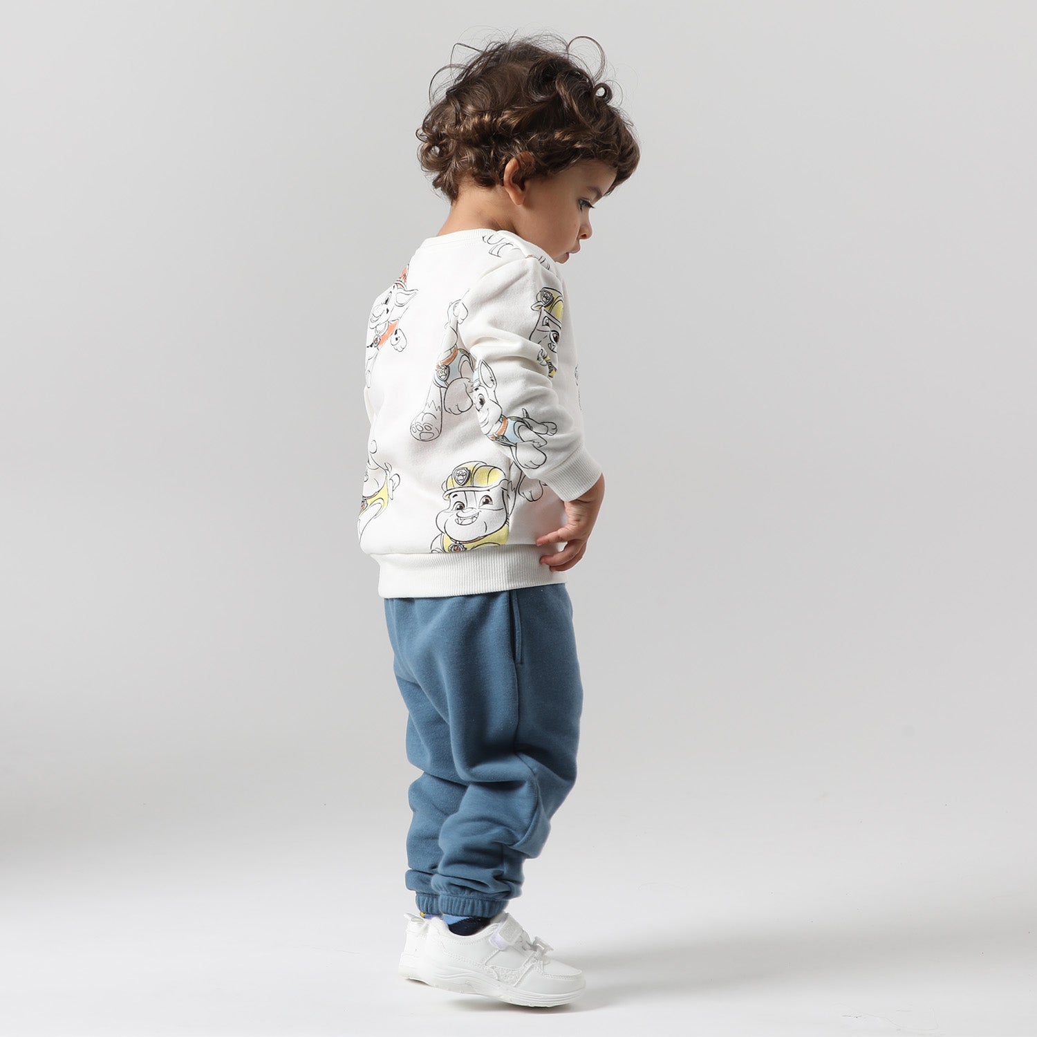 Buzo Niño Personajes Blanco Paw Patrol