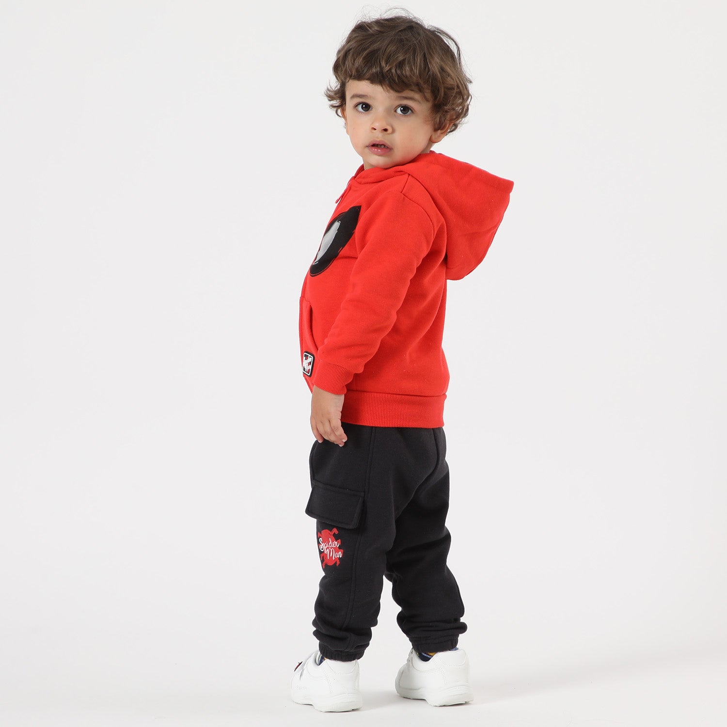 Buzo Niño Spiderman Mascara Rojo Marvel