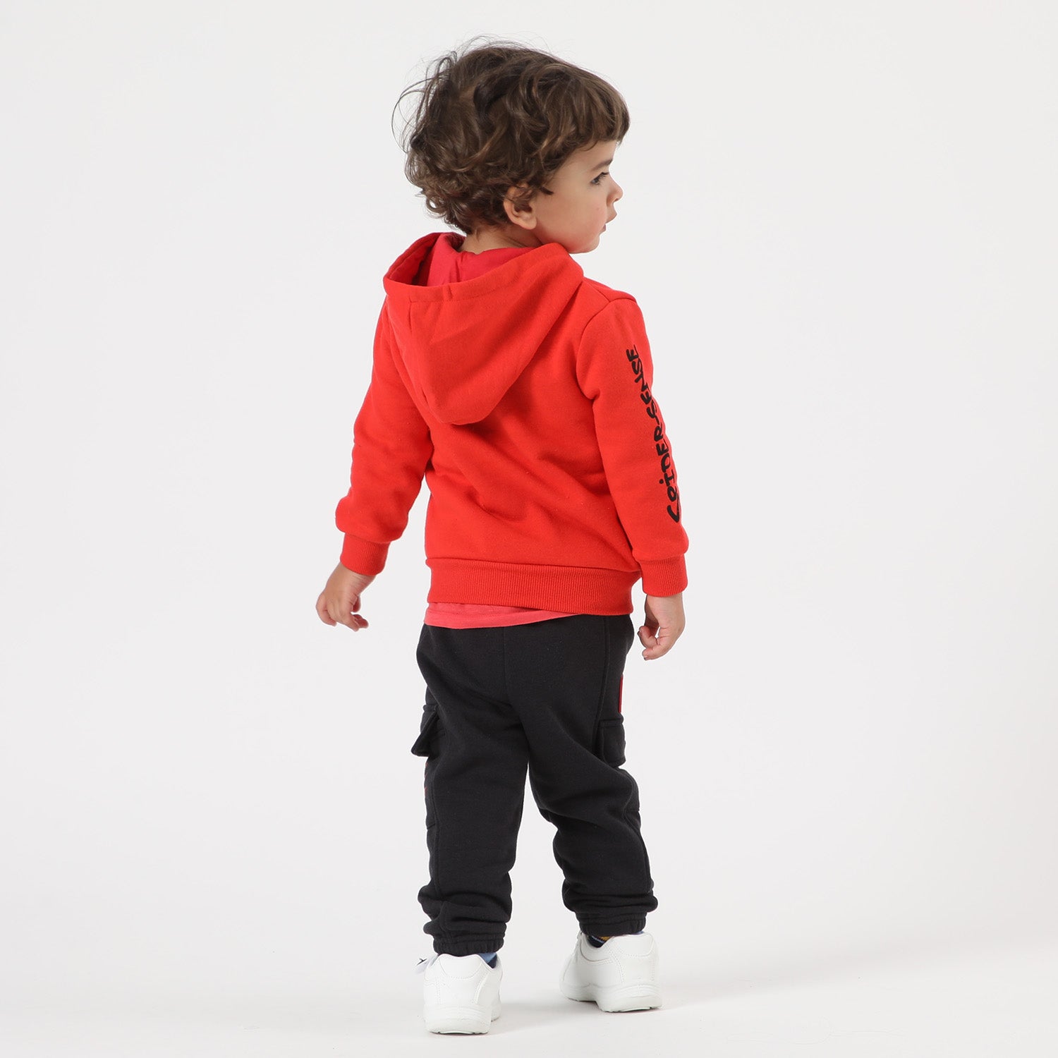 Buzo Niño Spiderman Mascara Rojo Marvel