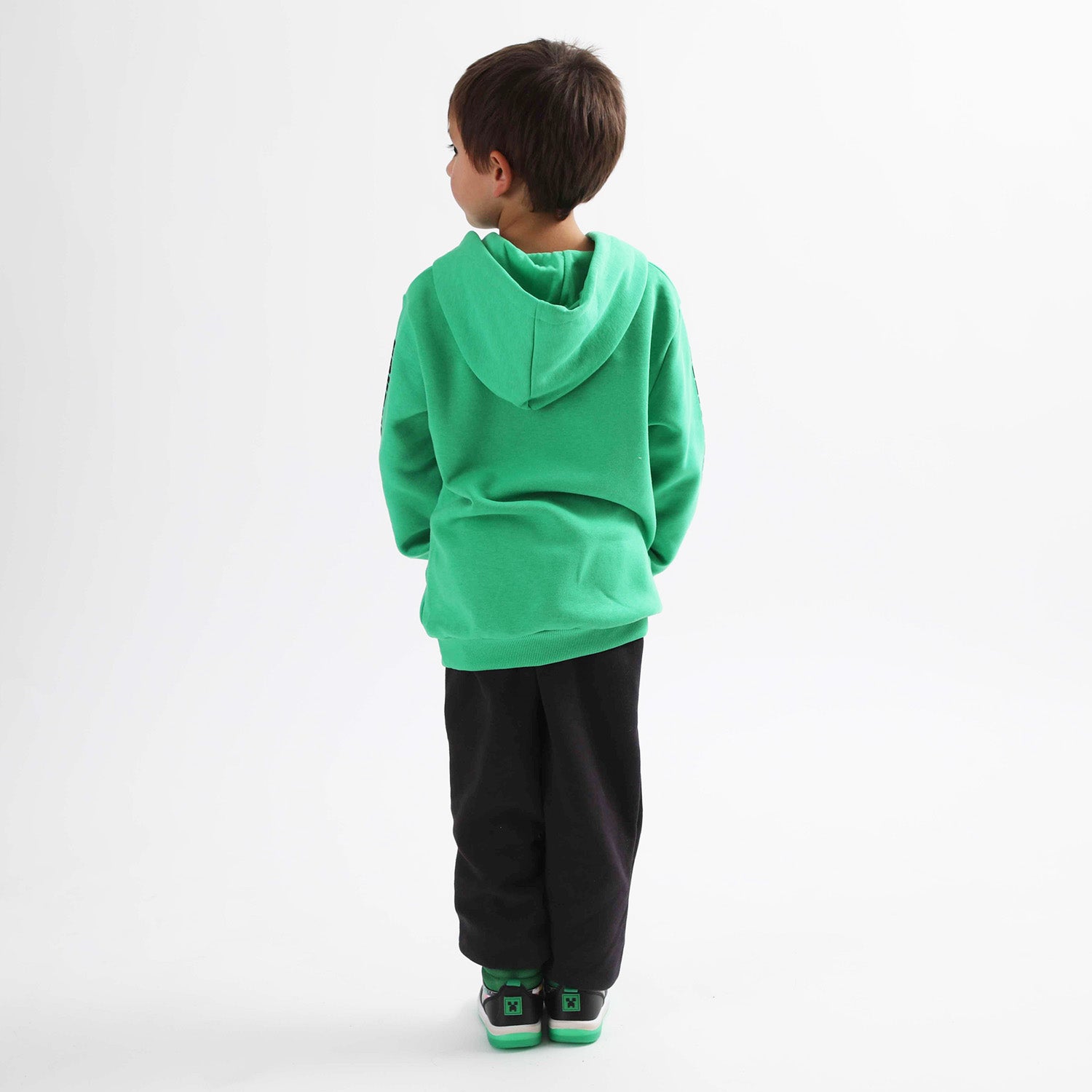 Buzo Niño Mode Verde Minecraft