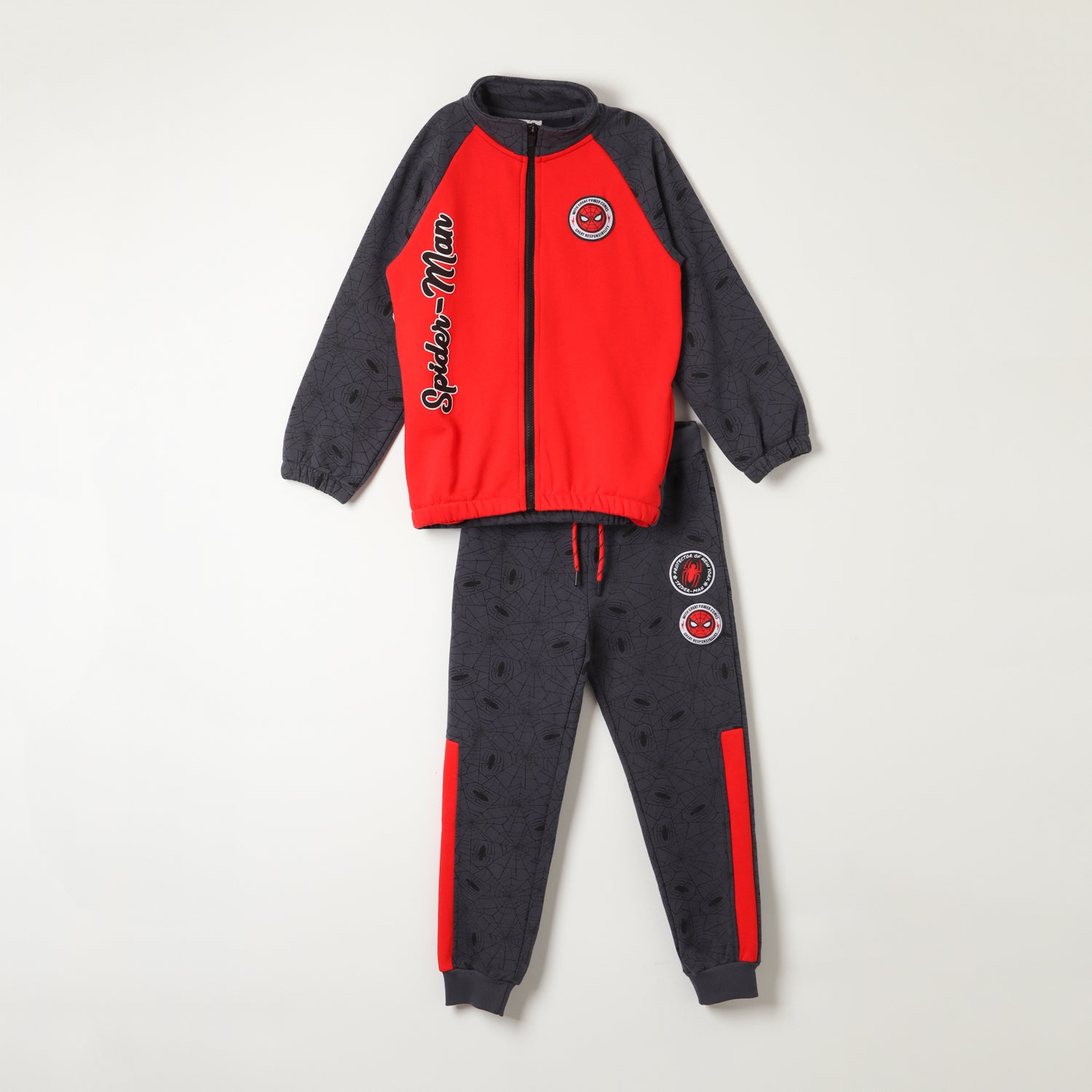 Buzo Niño Spiderman Aracnido Rojo Marvel
