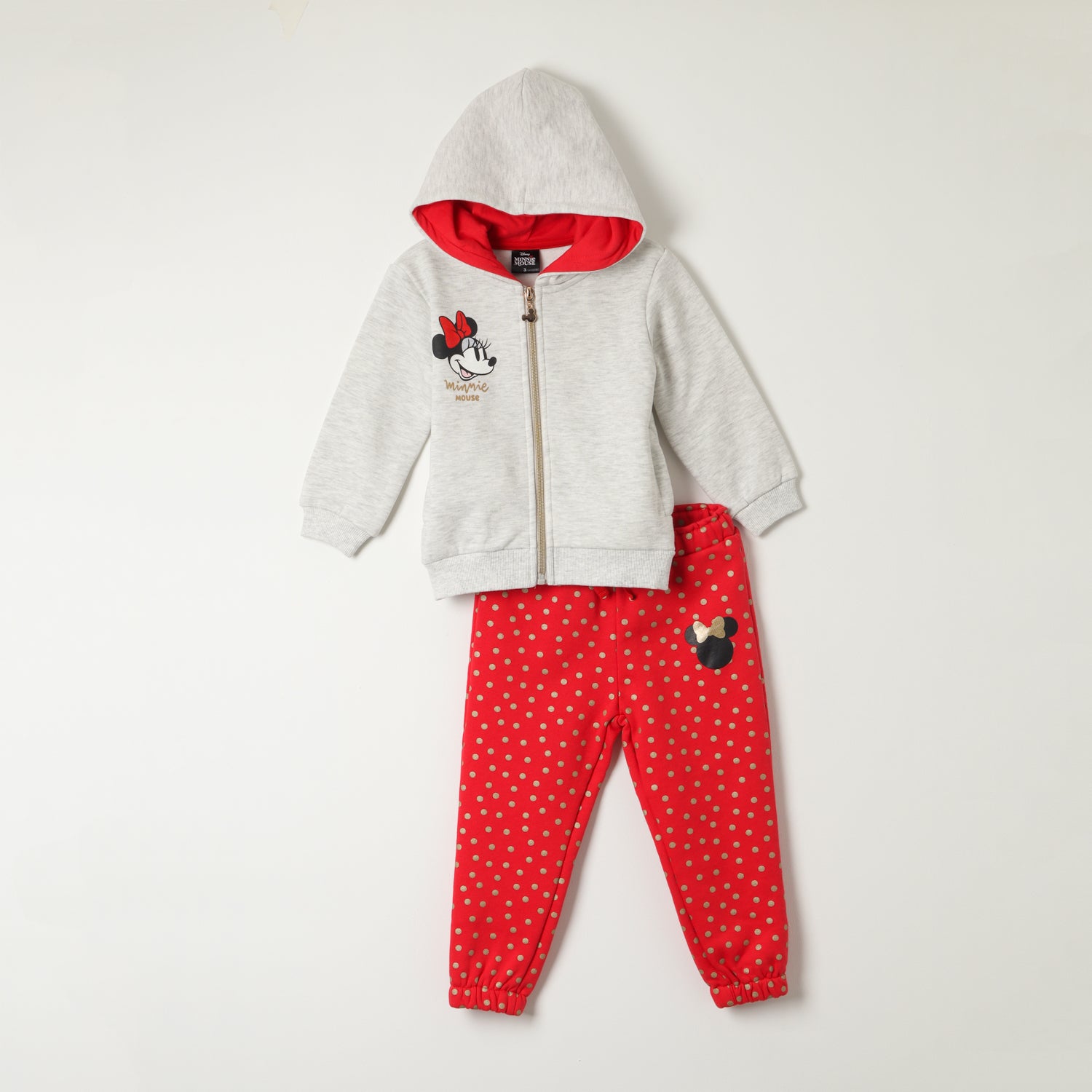 Buzo Niña Minnie Dream Gris Disney
