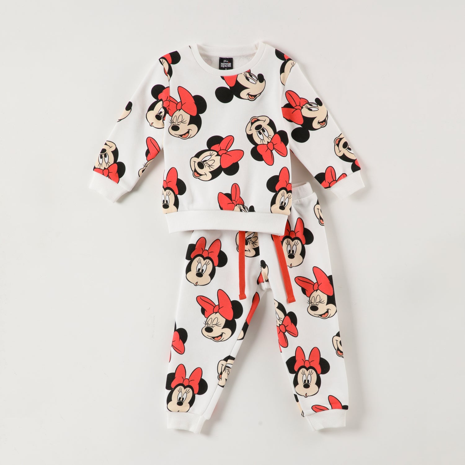 Buzo Niña Minnie Full Print Rosado Disney