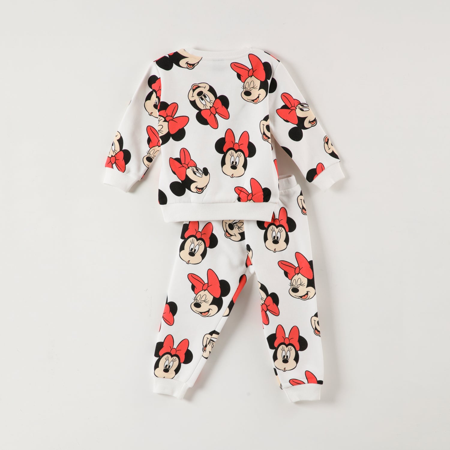 Buzo Niña Minnie Full Print Rosado Disney