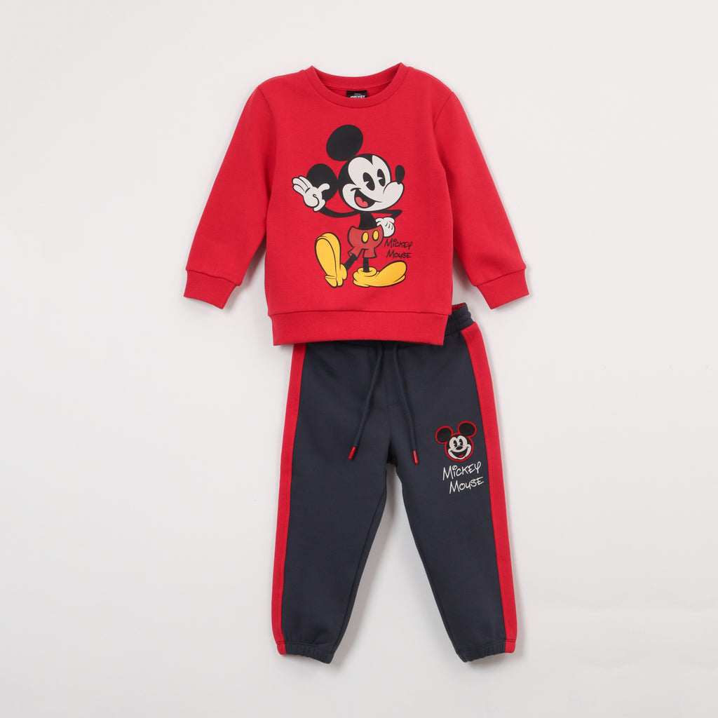 Buzo Niño Mickey Mania Rojo Disney