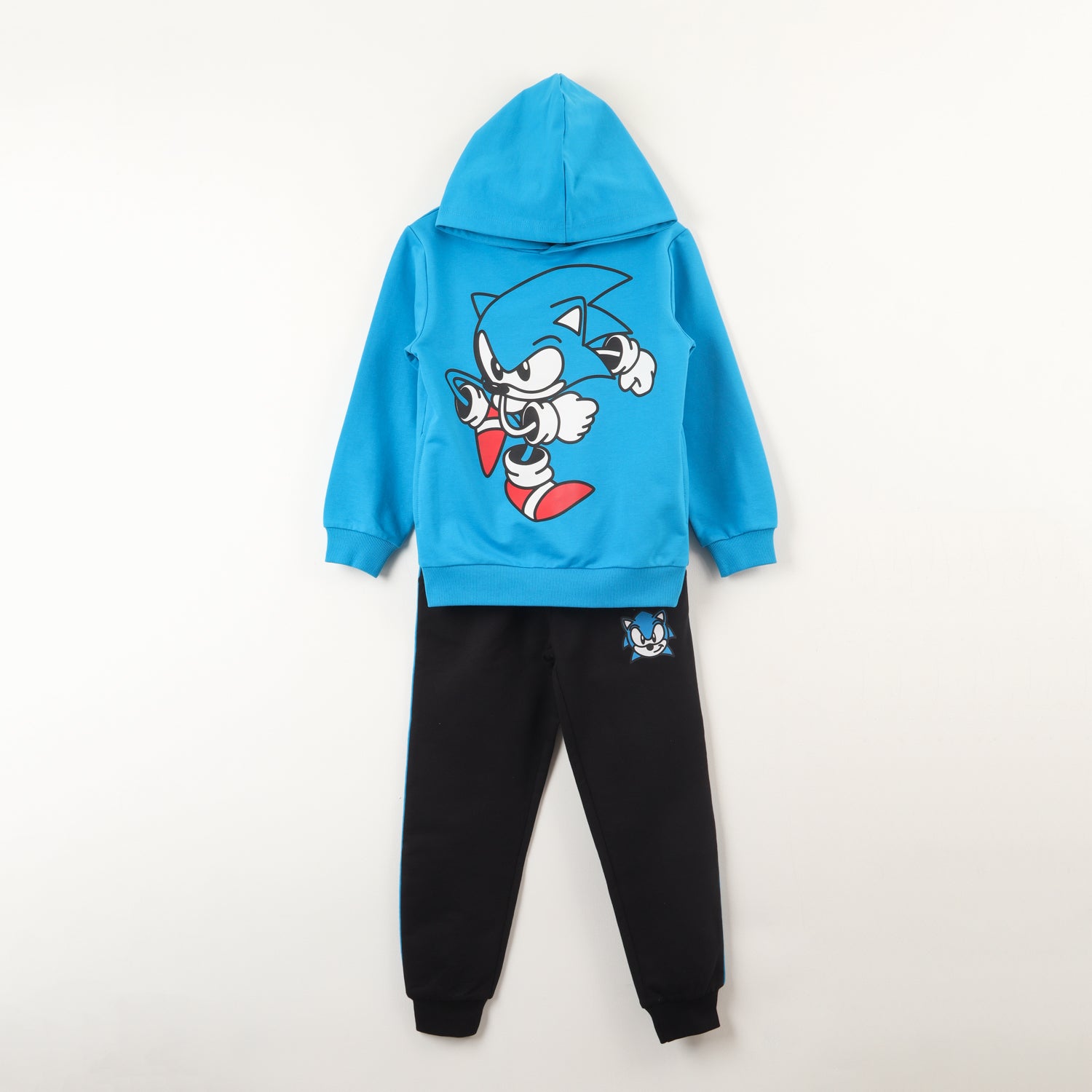 Conjunto Buzo Niño Running Azul Sonic
