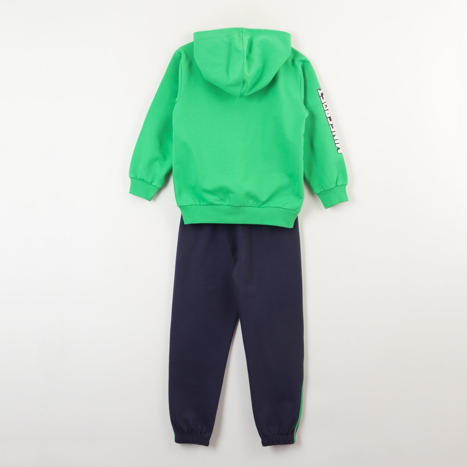 Conjunto Buzo Niño Game On Verde Minecraft