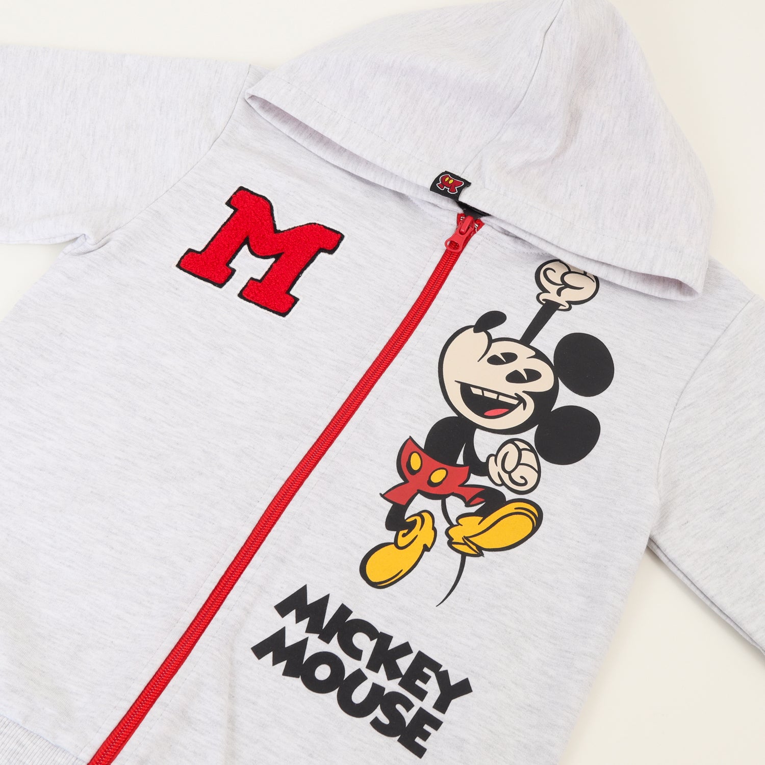 Conjunto Buzo Niño Mickey Classic Cartoon Gris Disney