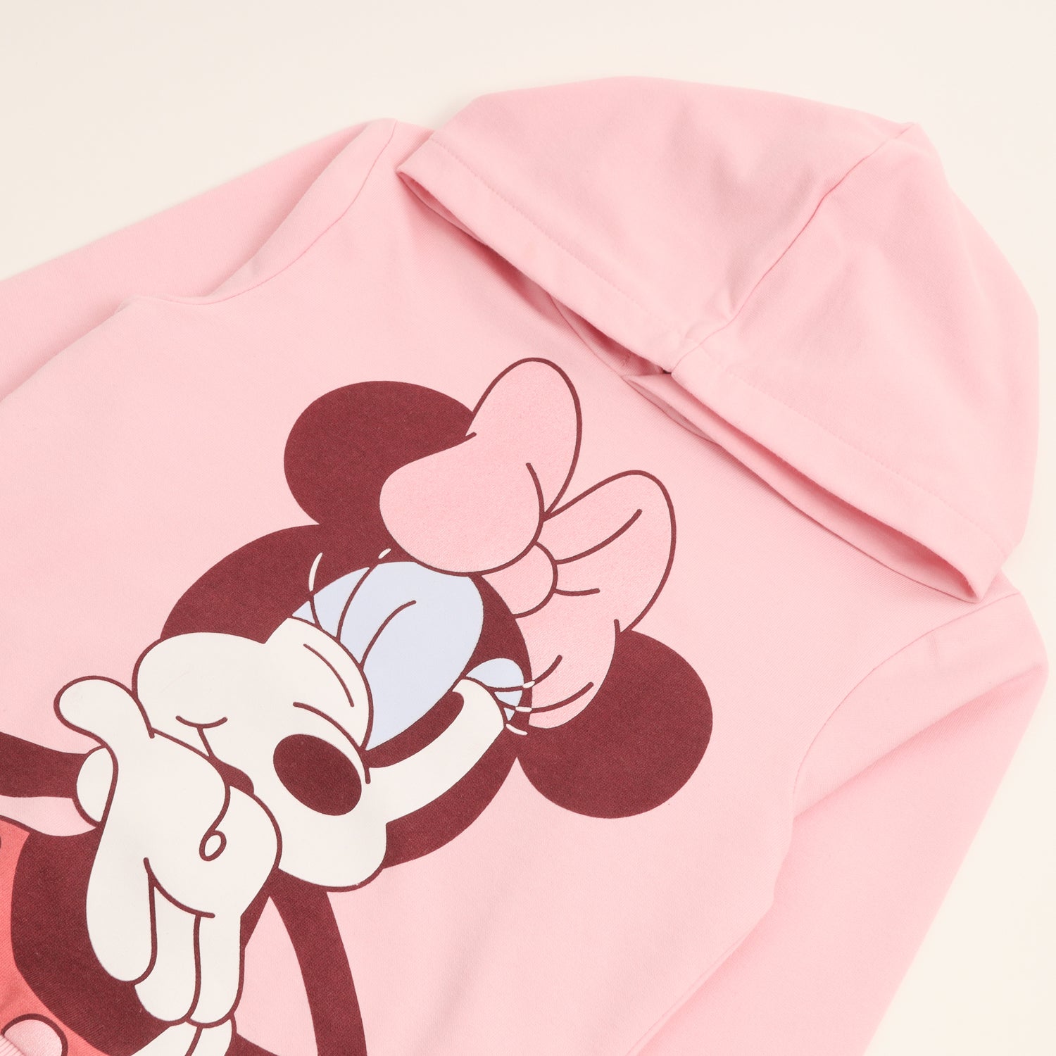 Conjunto Buzo Niña Minnie Kiss Rosado Disney