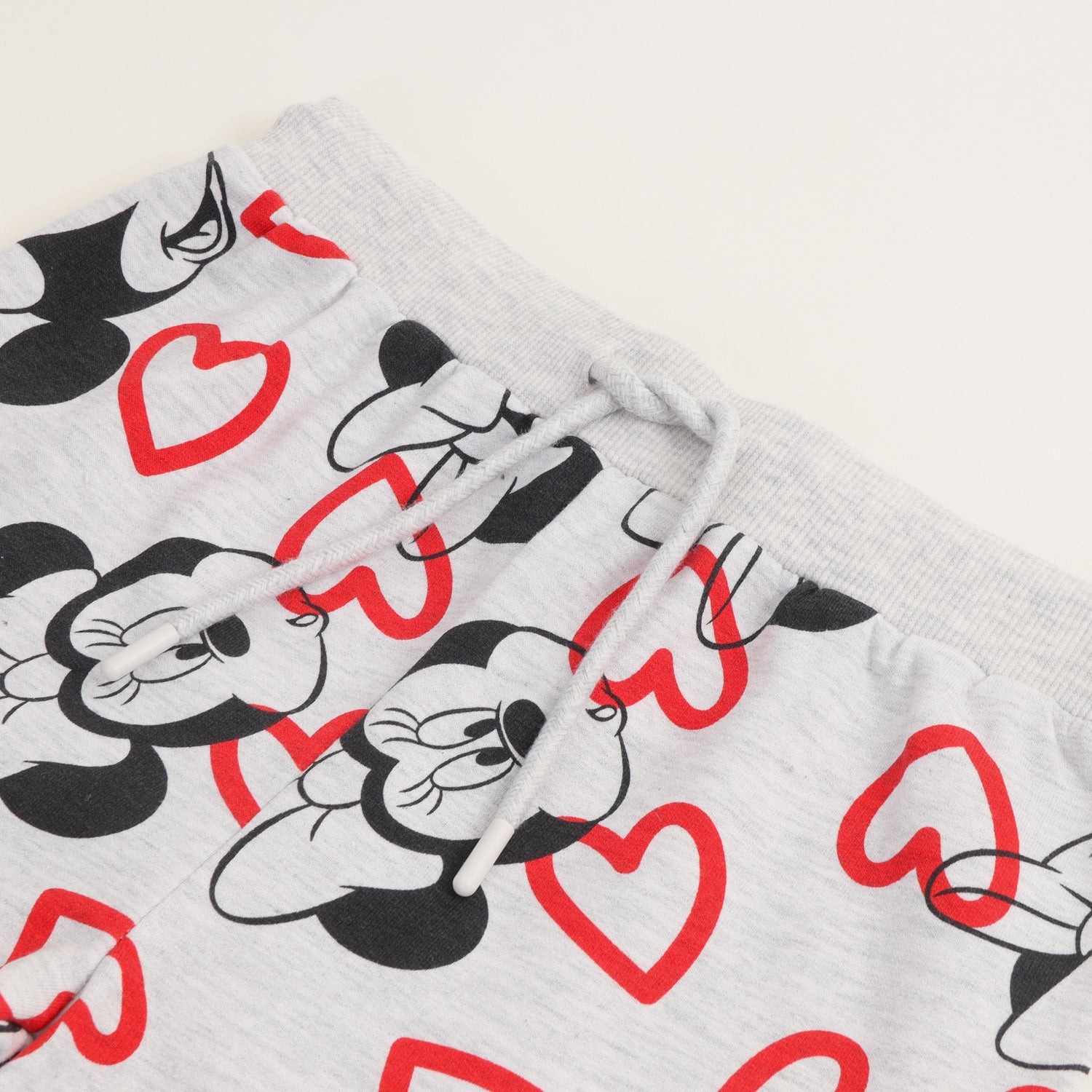 Conjunto Buzo Niña Minnie Hearts Gris Disney
