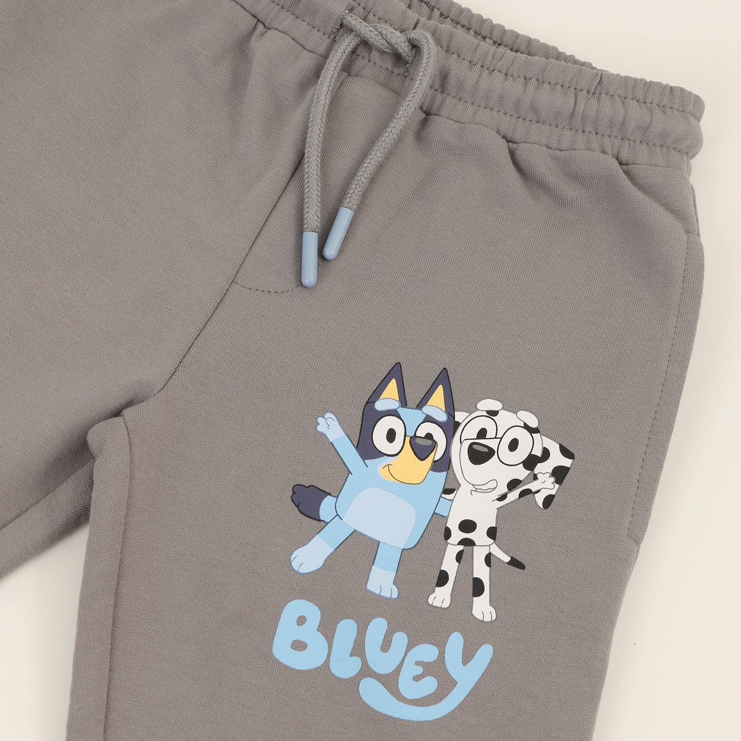 Conjunto Buzo Niño Gris Bluey Y Sus Amigos