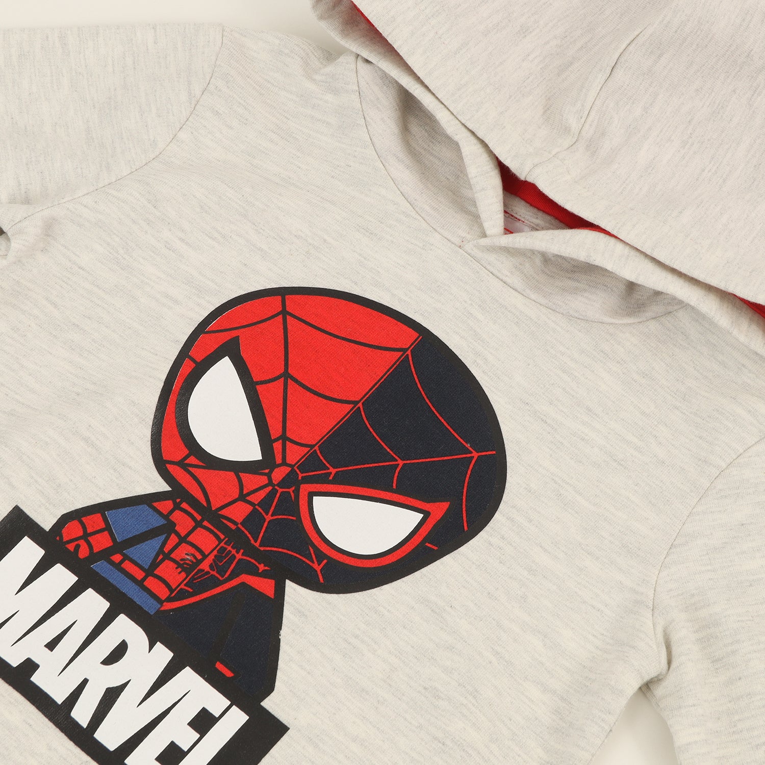 Conjunto Buzo Niño Spiderman Two Sides Gris Marvel