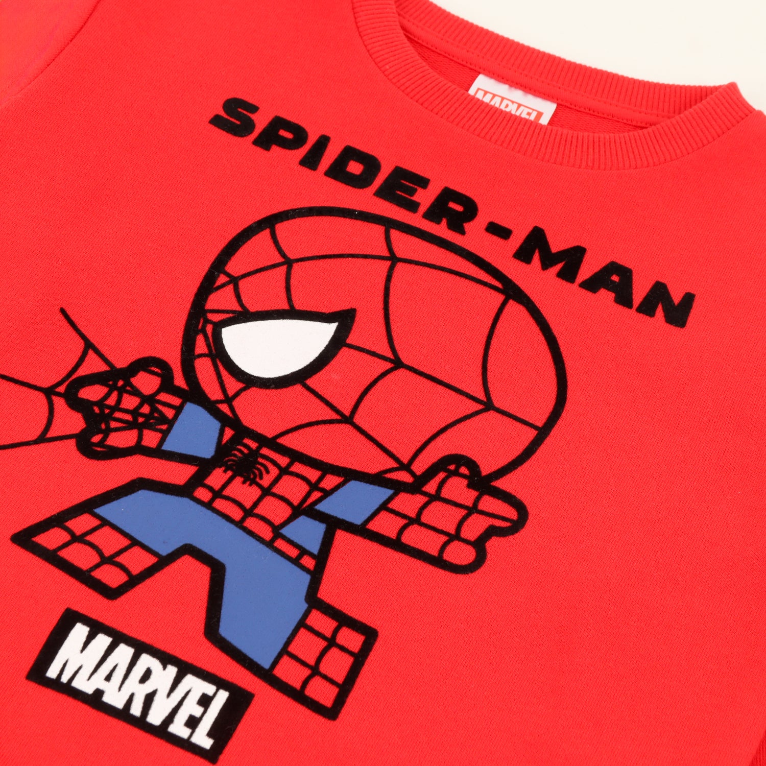 Conjunto Buzo Niño Spiderman Cobweb Rojo Marvel