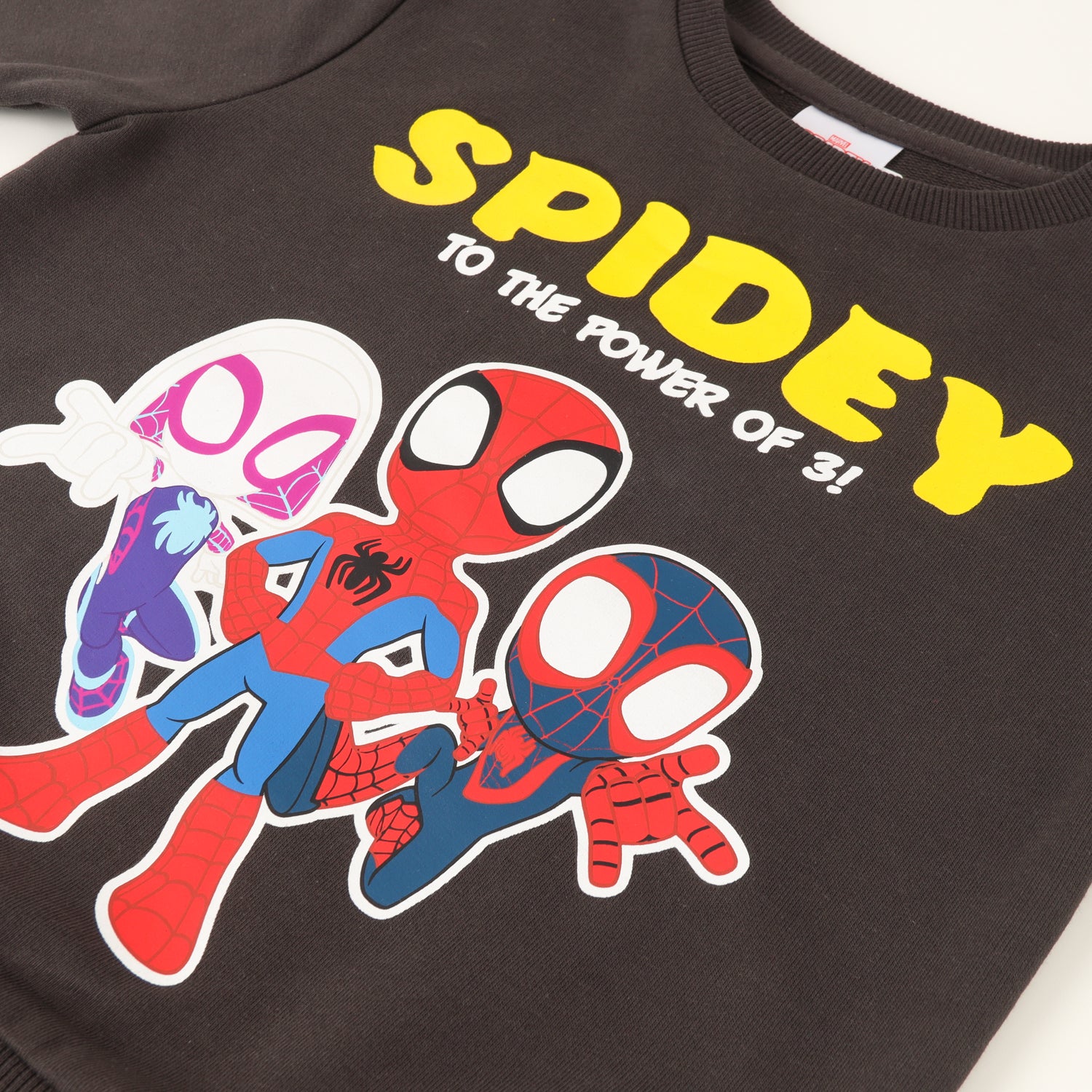 Conjunto Buzo Niño Spidey Power Of 3 Gris Marvel