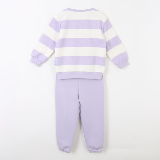 Conjunto Buzo Niña Rayas Lets Dance Morado Bingo & Bluey - Buzos Chile | The Brands Club cl