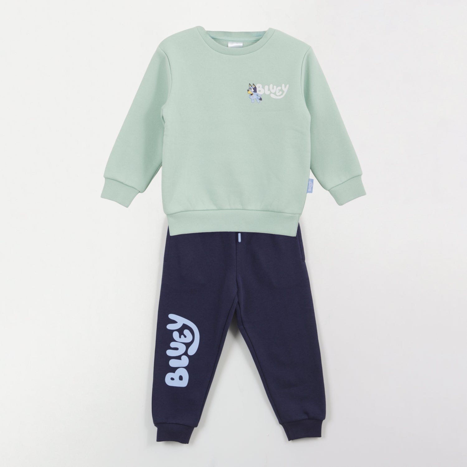 Conjunto Buzo Niño Back Print Lets Have Fun Verde Bluey - Buzos Chile | The Brands Club cl