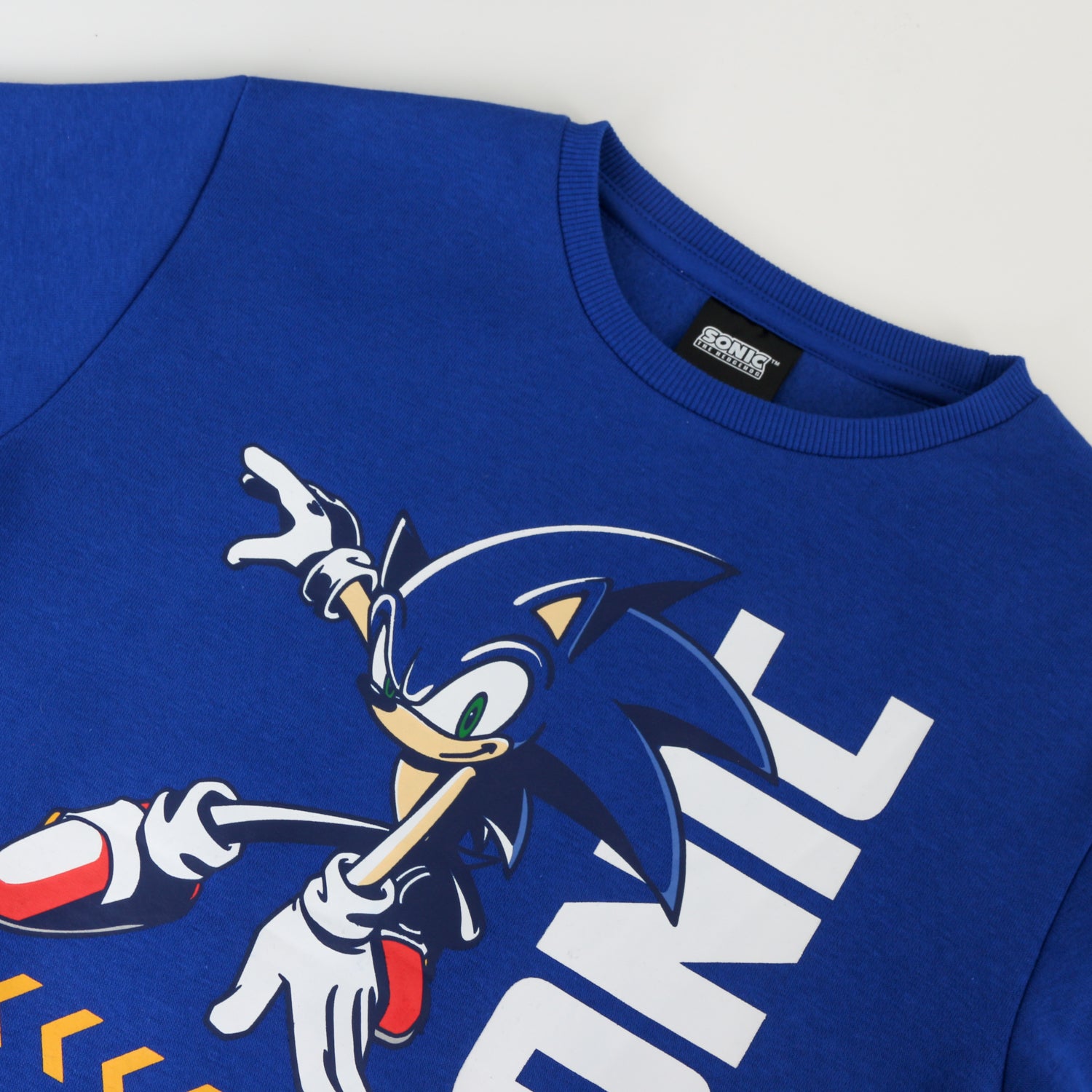Conjunto Buzo Niño Sonic en Acción Azul Sonic - Buzos Chile | The Brands Club cl