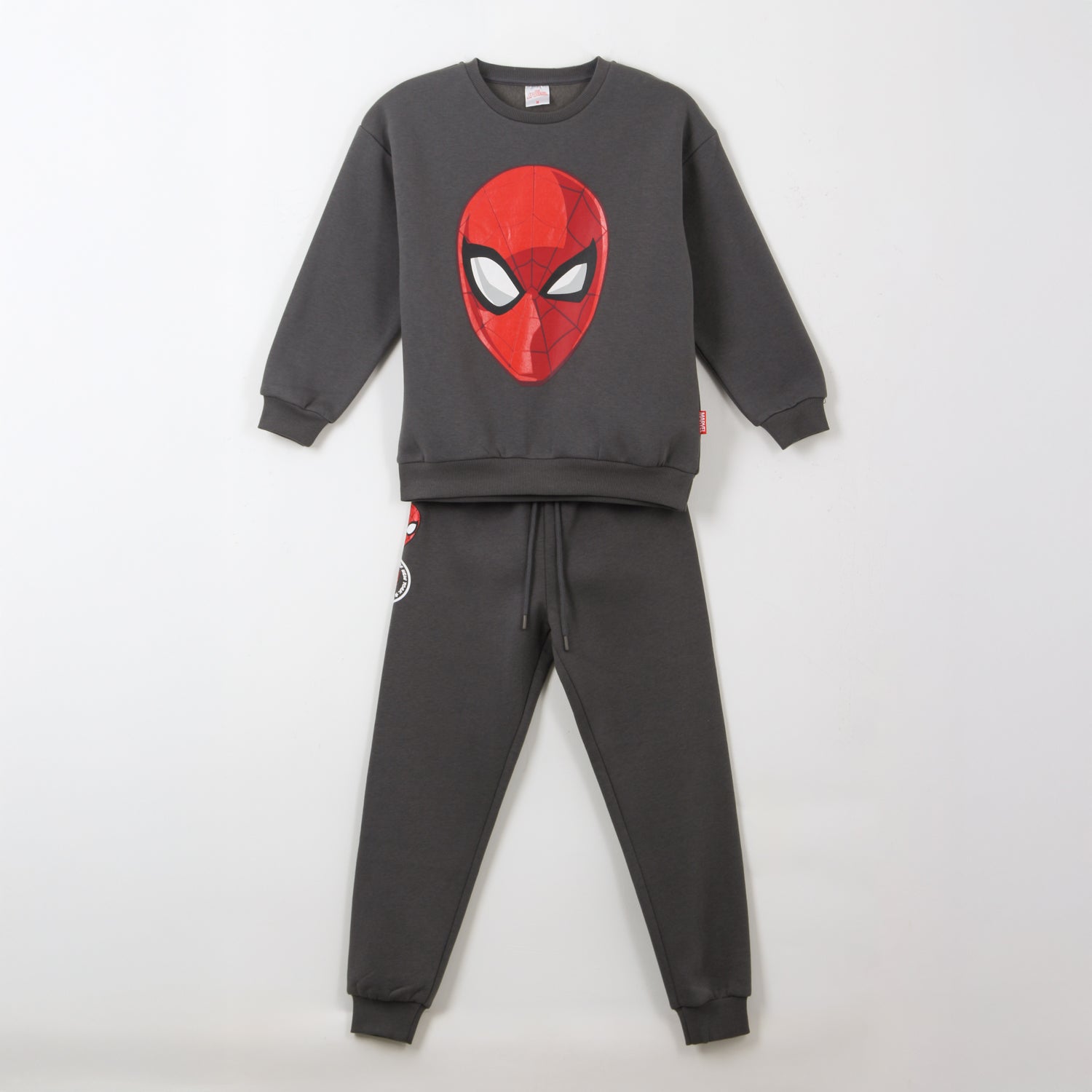 Conjunto Buzo Niño Spiderman Face Gris Marvel - Buzos Chile | The Brands Club cl