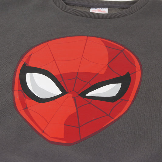 Conjunto Buzo Niño Spiderman Face Gris Marvel - Buzos Chile | The Brands Club cl