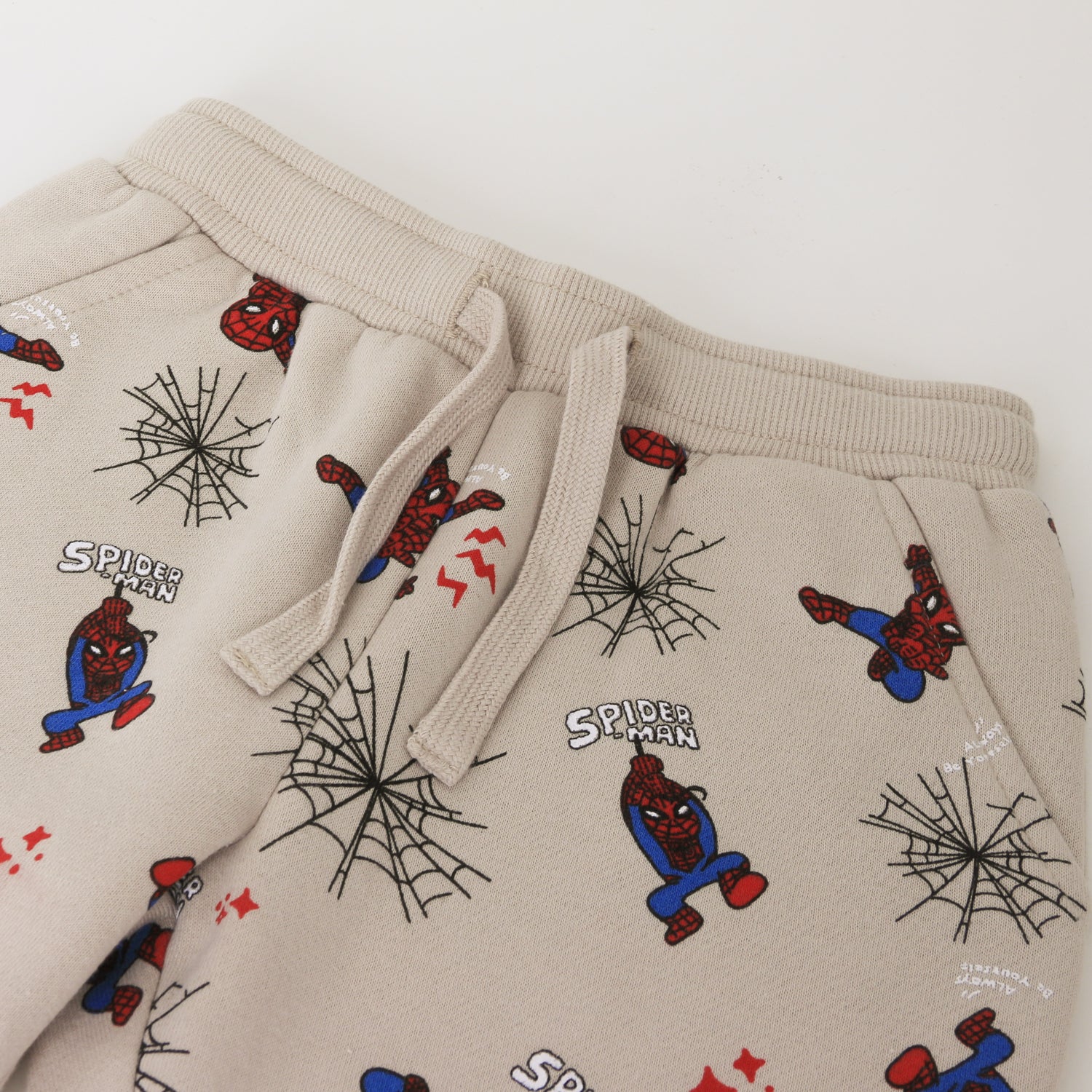 Conjunto Buzo Niño Full Print Spiderman Beige Marvel - Buzos Chile | The Brands Club cl
