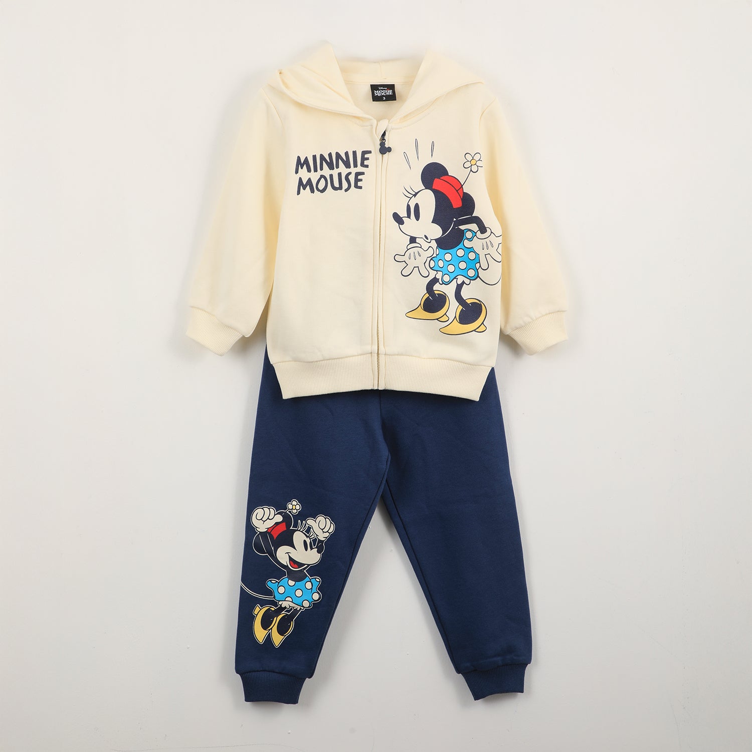 Conjunto Buzo Niña Minnie Mouse Blanco Disney - Buzos Chile | The Brands Club cl