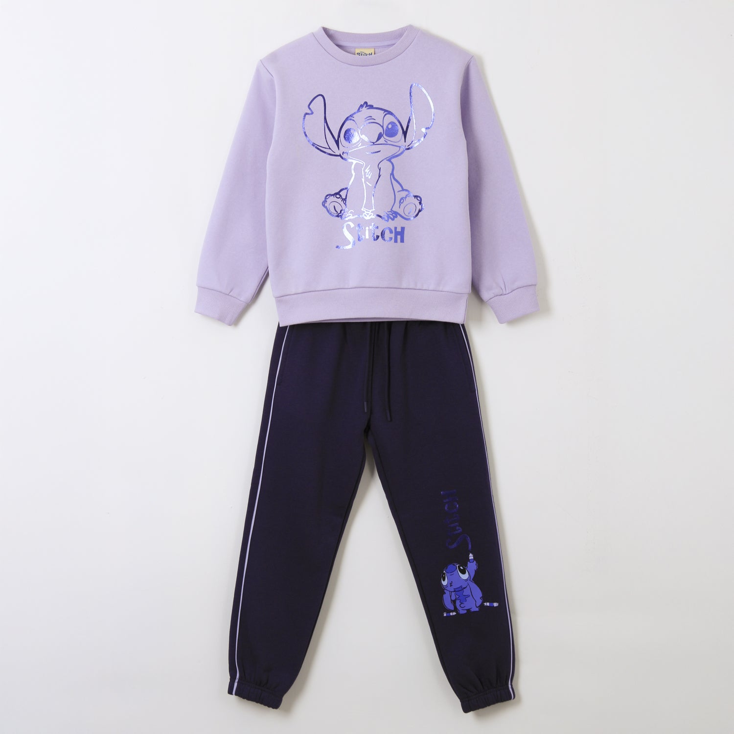 Conjunto Buzo Niña Morado Lilo & Stitch Disney