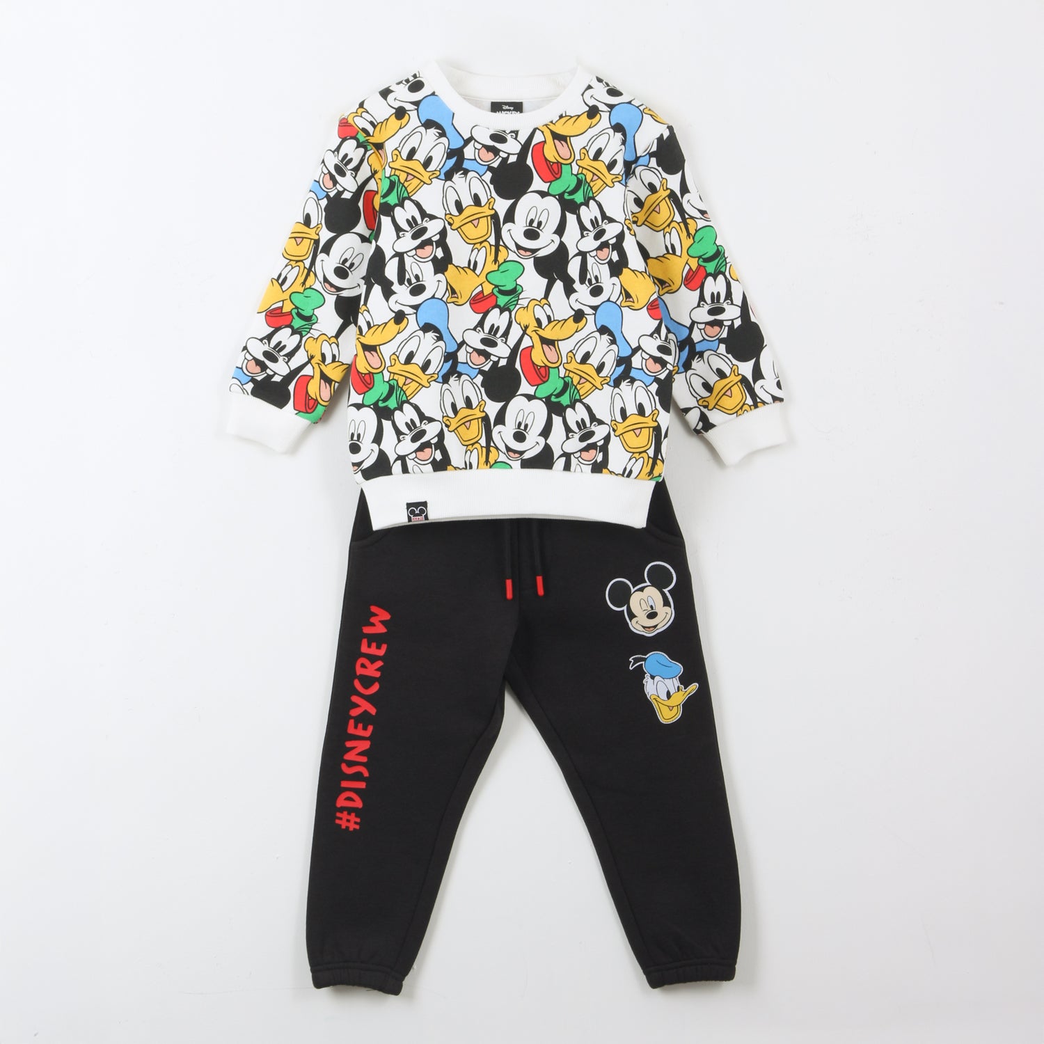 Conjunto Buzo Niño Print Mickey & Friends Blanco Disney - Buzos Chile | The Brands Club cl