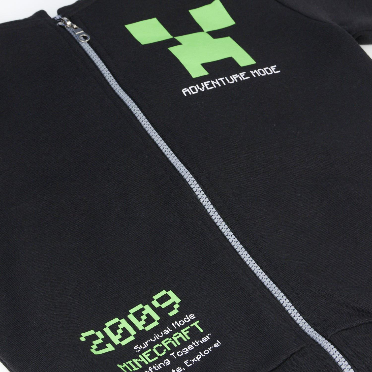 Conjunto Buzo Niño Adventure Mode Negro Minecraft - Buzos Chile | The Brands Club cl