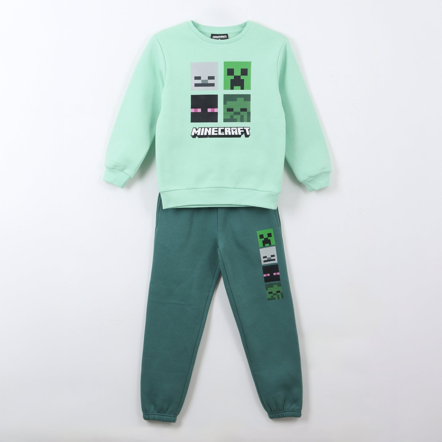 Conjunto Buzo Niño Personajes Verde Minecraft - Buzos Chile | The Brands Club cl