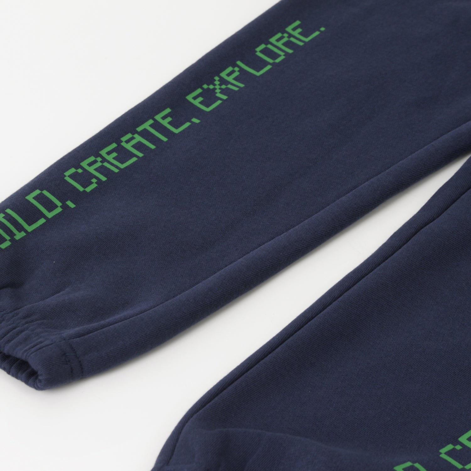 Conjunto Buzo Niño Verde Build Create Explore Minecraft