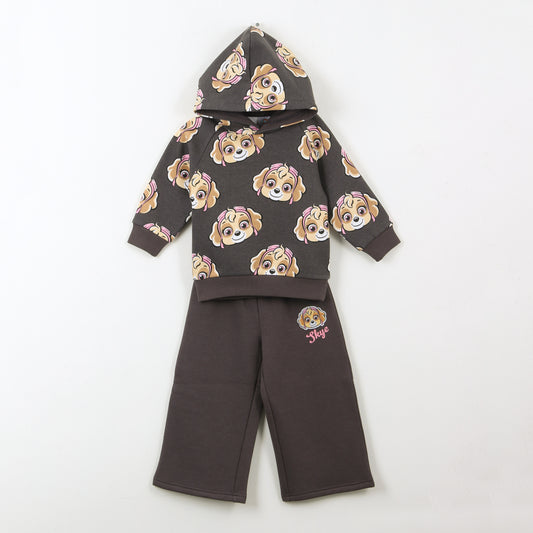 Conjunto Buzo Niña Full Print Skye Gris Paw Patrol - Buzos Chile | The Brands Club cl