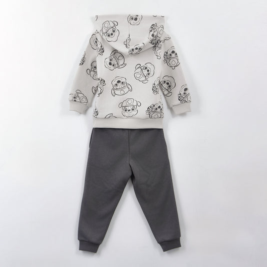 Conjunto Buzo Niño Full Print Friends Gris Paw Patrol - Buzos Chile | The Brands Club cl