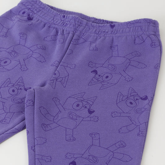 Conjunto Buzo Niña Hooray Scooter Morado Bluey - Buzos Chile | The Brands Club cl