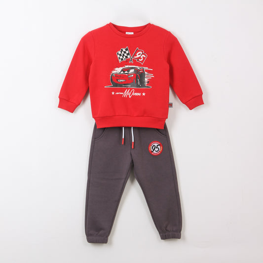 Conjunto Buzo Niño Rayo McQueen Cars Rojo Disney - Conjuntos Chile | The Brands Club cl