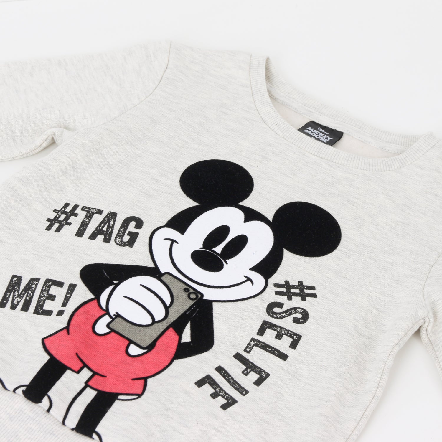 Conjunto Buzo Niño Selfie Mickey Mouse Blanco Disney - Conjuntos Chile | The Brands Club cl