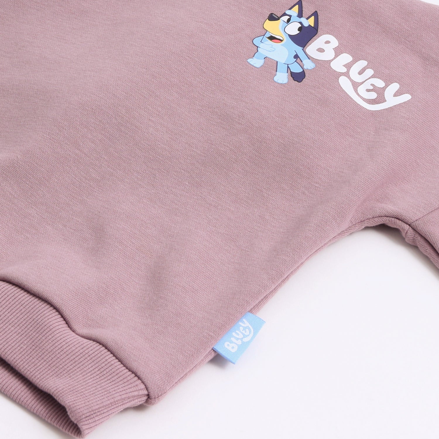 Conjunto Buzo Niña Hoodie Back Print Morado Bluey - Conjuntos Chile | The Brands Club cl