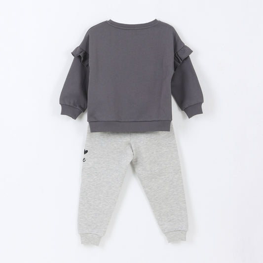Conjunto Buzo Niña Vuelos Minnie Gris Disney - Conjuntos Chile | The Brands Club cl