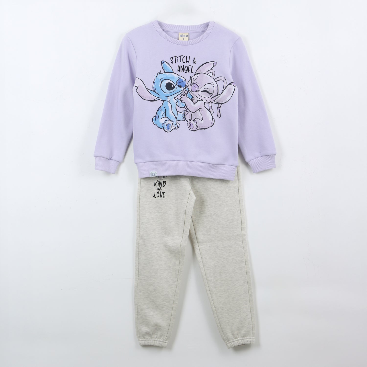 Conjunto Buzo Niña Lilo & Stitch Lila Disney - Conjuntos Chile | The Brands Club cl