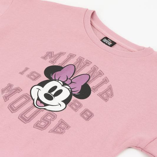 Conjunto Buzo Niña Minnie Rosado Disney - Conjuntos Chile | The Brands Club cl