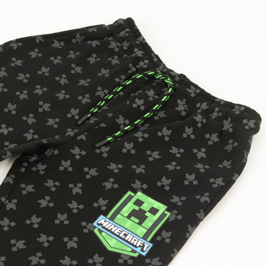 Conjunto Buzo Niño Full Print Creeper Face Negro Minecraft - Conjuntos Chile | The Brands Club cl