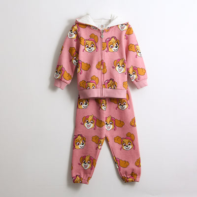 Conjunto Buzo Niña Full Print Skye Rosado Paw Patrol - Conjuntos Chile | The Brands Club cl
