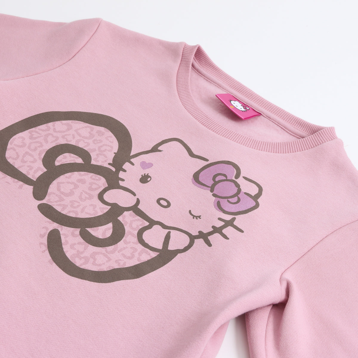 Conjunto Buzo Niña Moño Rosado Hello Kitty - Conjuntos Chile | The Brands Club cl