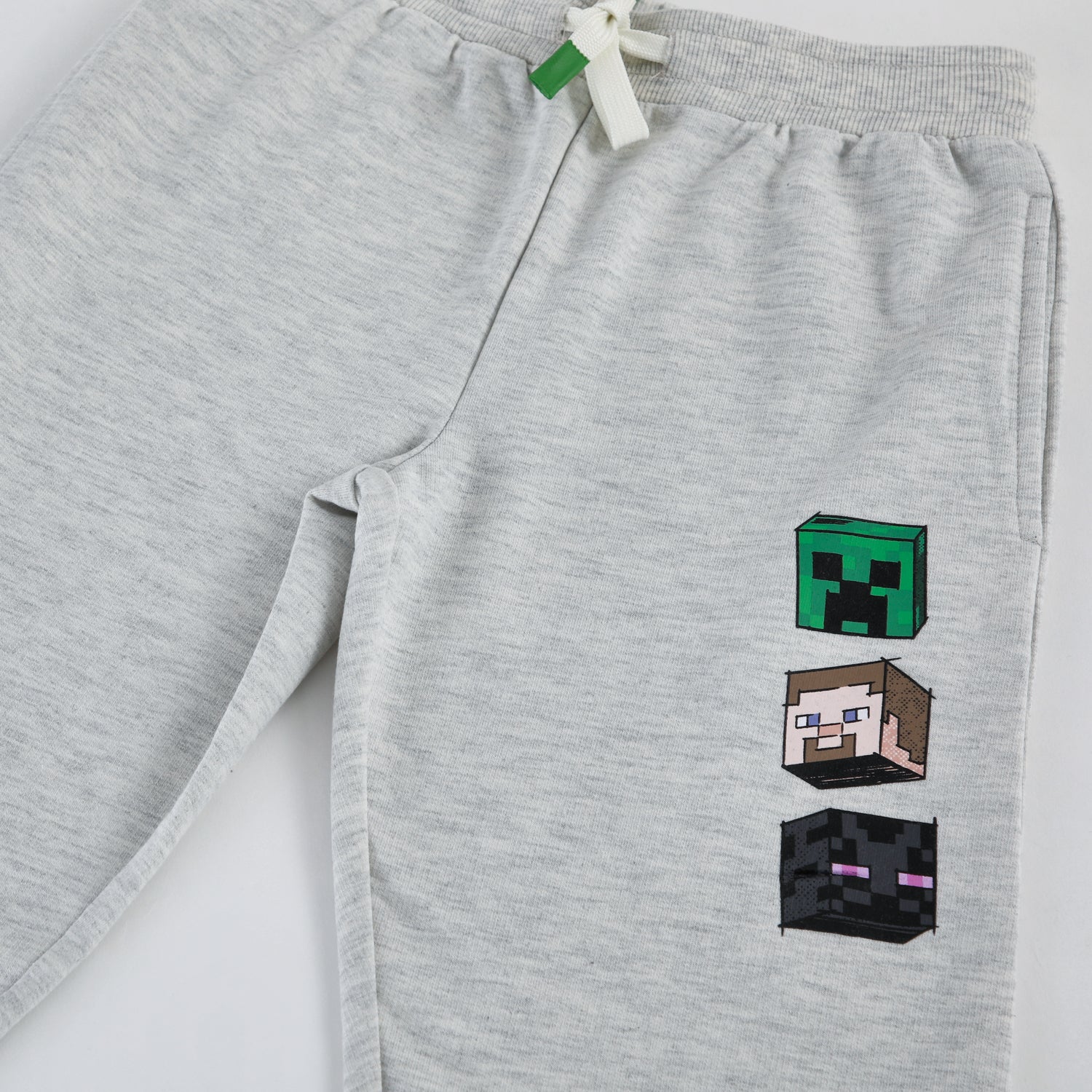 Conjunto Buzo Niño Built Create Explore Gris Minecraft