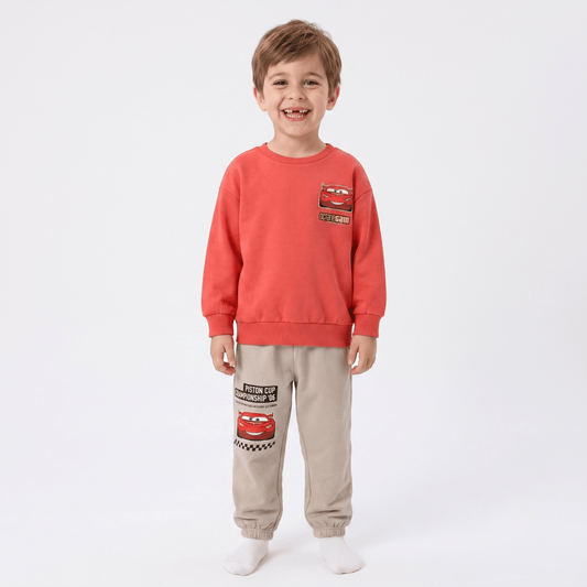 Conjunto Buzo Niño Cars Disney Rojo - Buzos Chile | The Brands Club cl