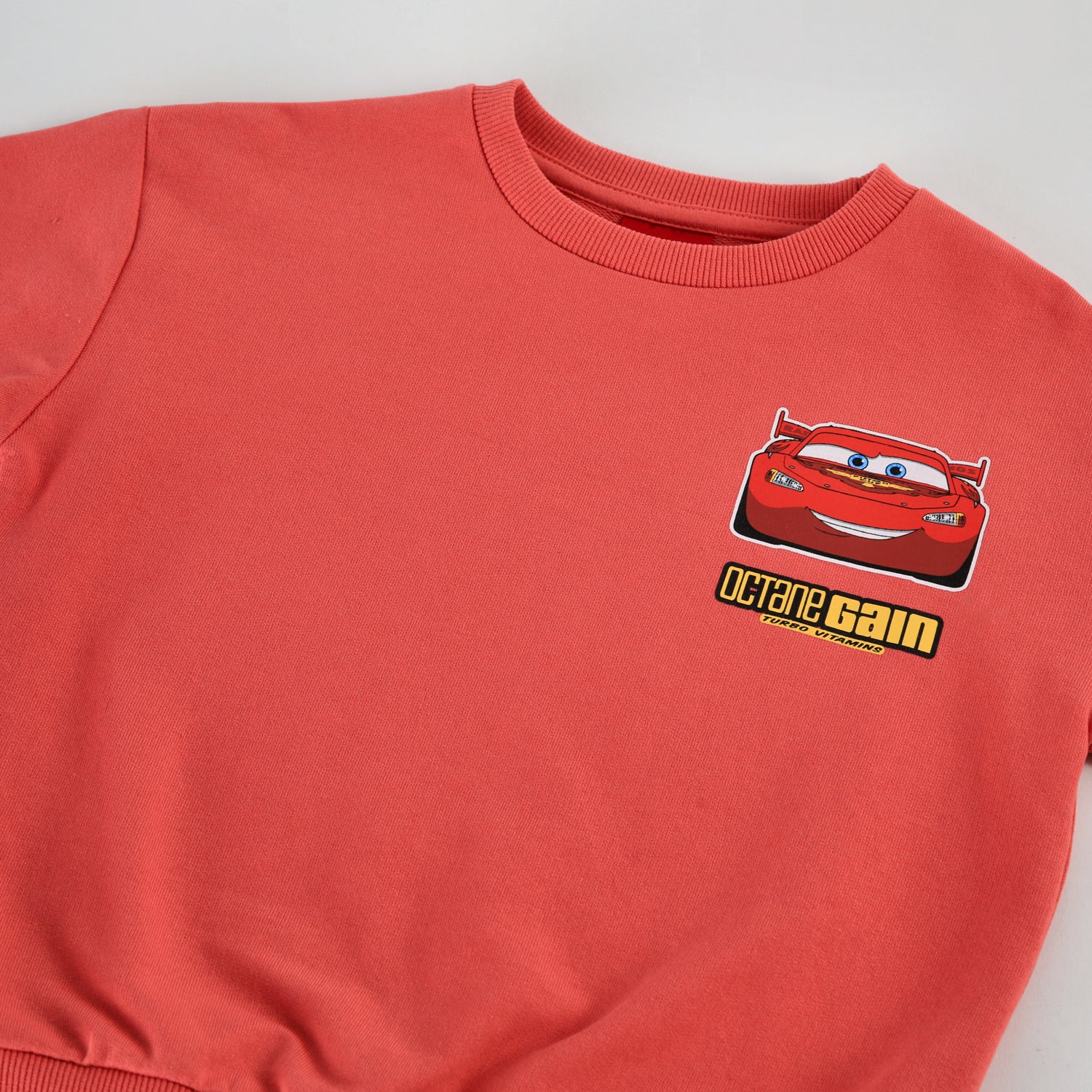 Conjunto Buzo Niño Back Print Cars Rojo Disney