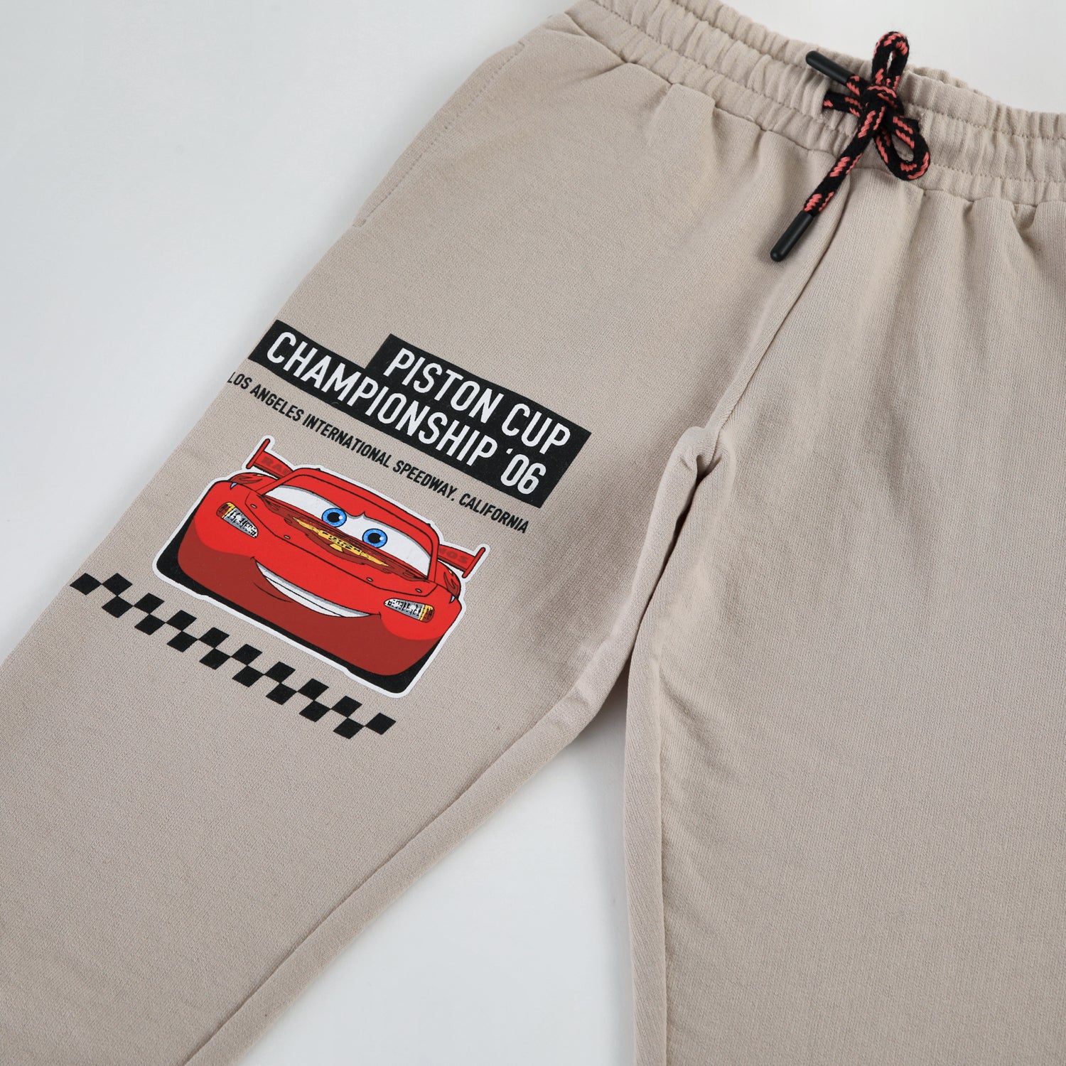 Conjunto Buzo Niño Back Print Cars Rojo Disney
